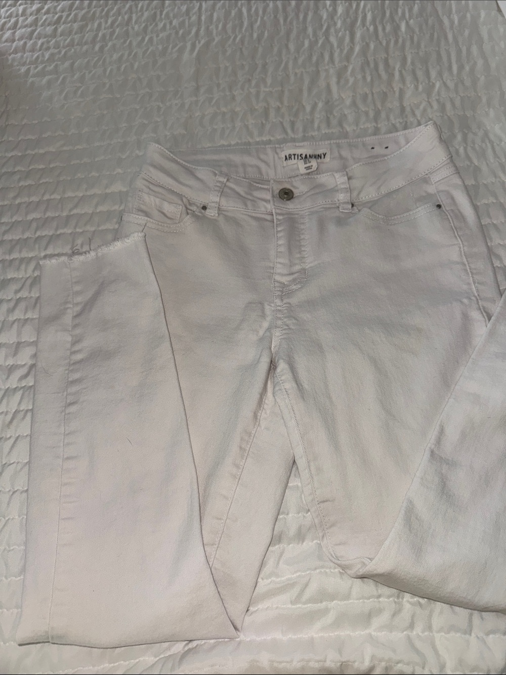 Artisan Ny White Skinny Women's Jeans